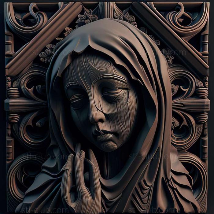 3D model Gothic (STL)